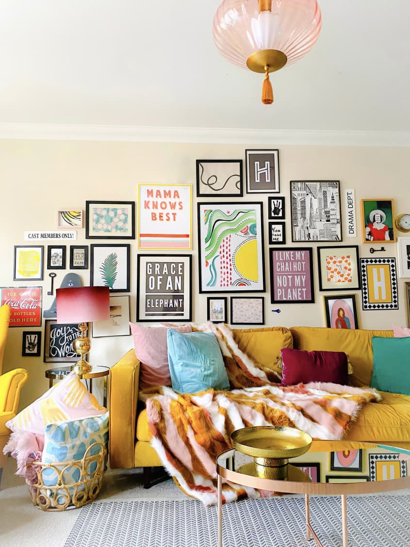 This Home S Absolutely Packed With Colorful Clever Renter Friendly   2